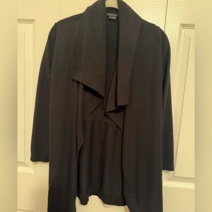 Theory Black Knit Cardigan